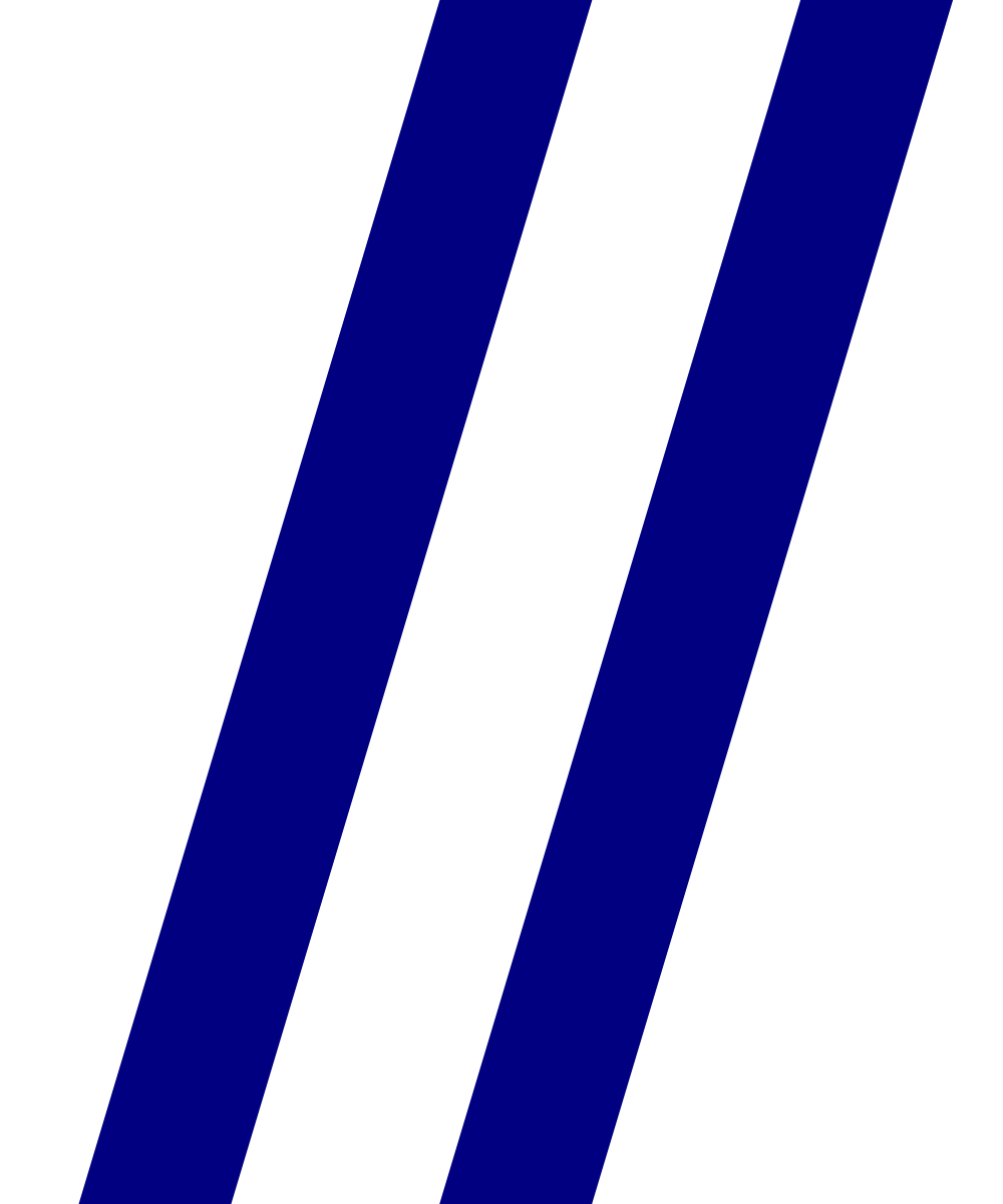 Eléments de style - barres obliques bleues